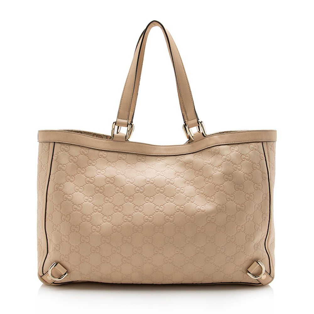 Gucci Abbey Leather Tote