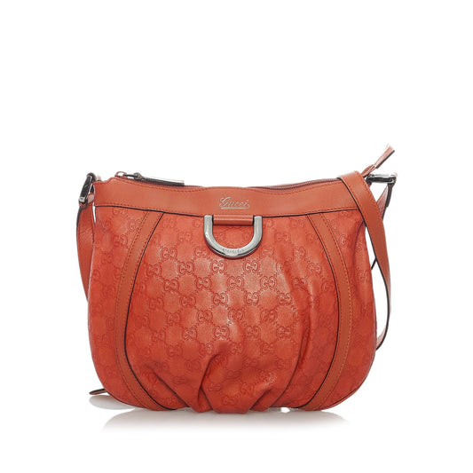 Gucci Guccissima Abbey D-Ring Crossbody Bag (SHG-29899)