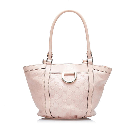 Gucci Guccissima Abbey D-Ring Shoulder Bag (SHG-MoSqTJ)