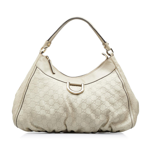 Gucci Guccissima Abbey D-Ring Shoulder Bag (SHG-mTplnY)