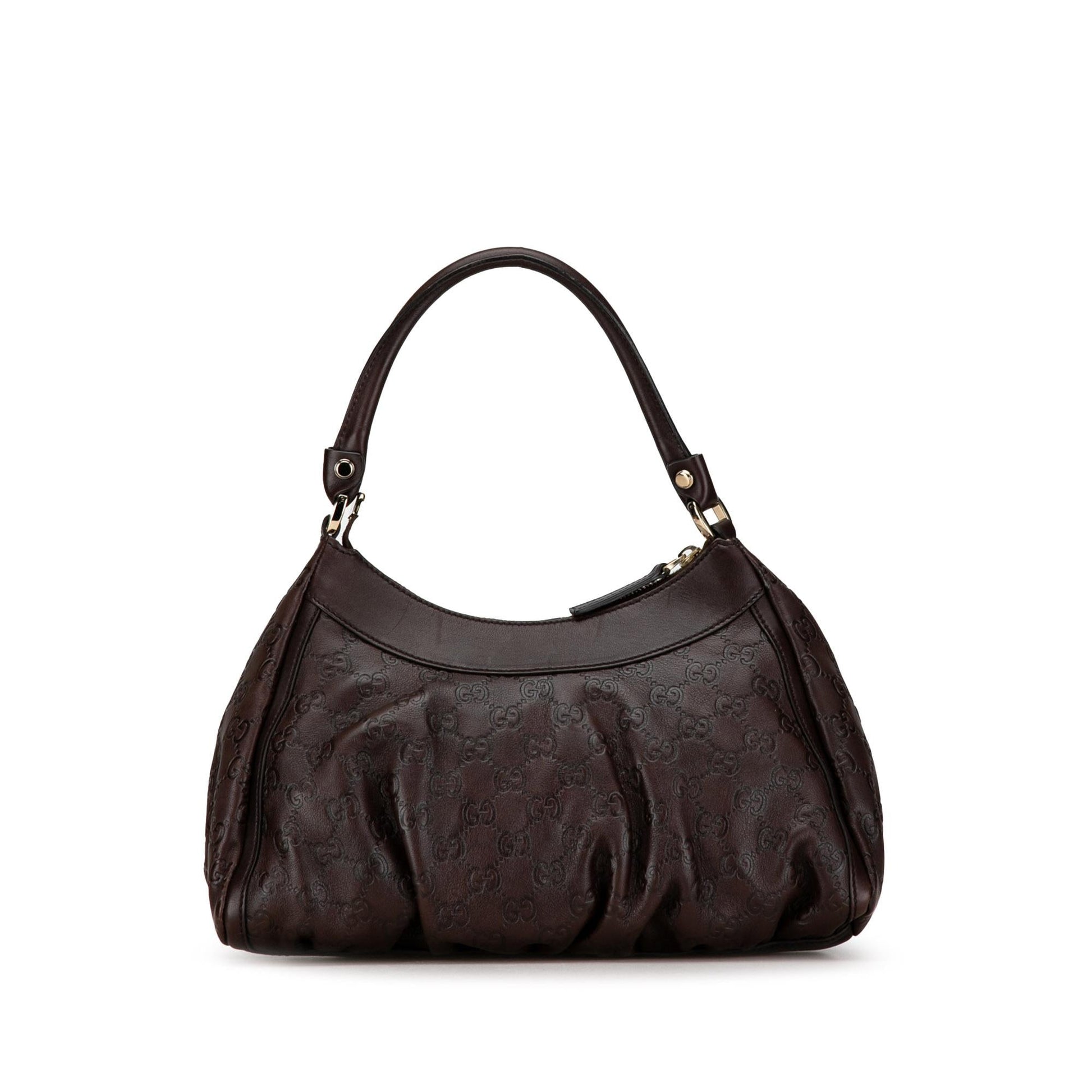 Gucci Guccissima Abbey D-Ring Shoulder Bag (SHG-2XYgSP)