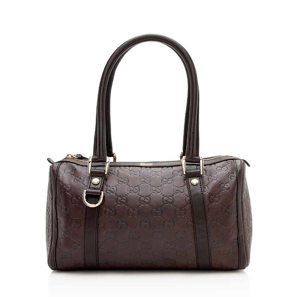 Gucci Guccissima Leather Satchel Style 1