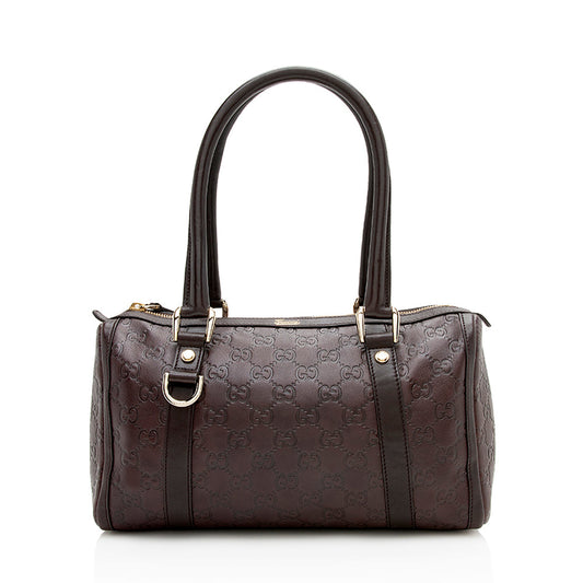 Gucci Guccissima Leather Satchel Style 1