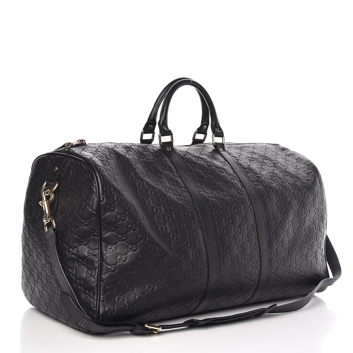 Gucci Caro Leather Top Handle Shoulder Bag