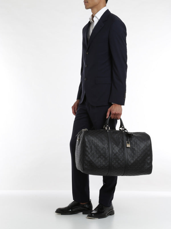 Gucci Caro Leather Top Handle Shoulder Bag