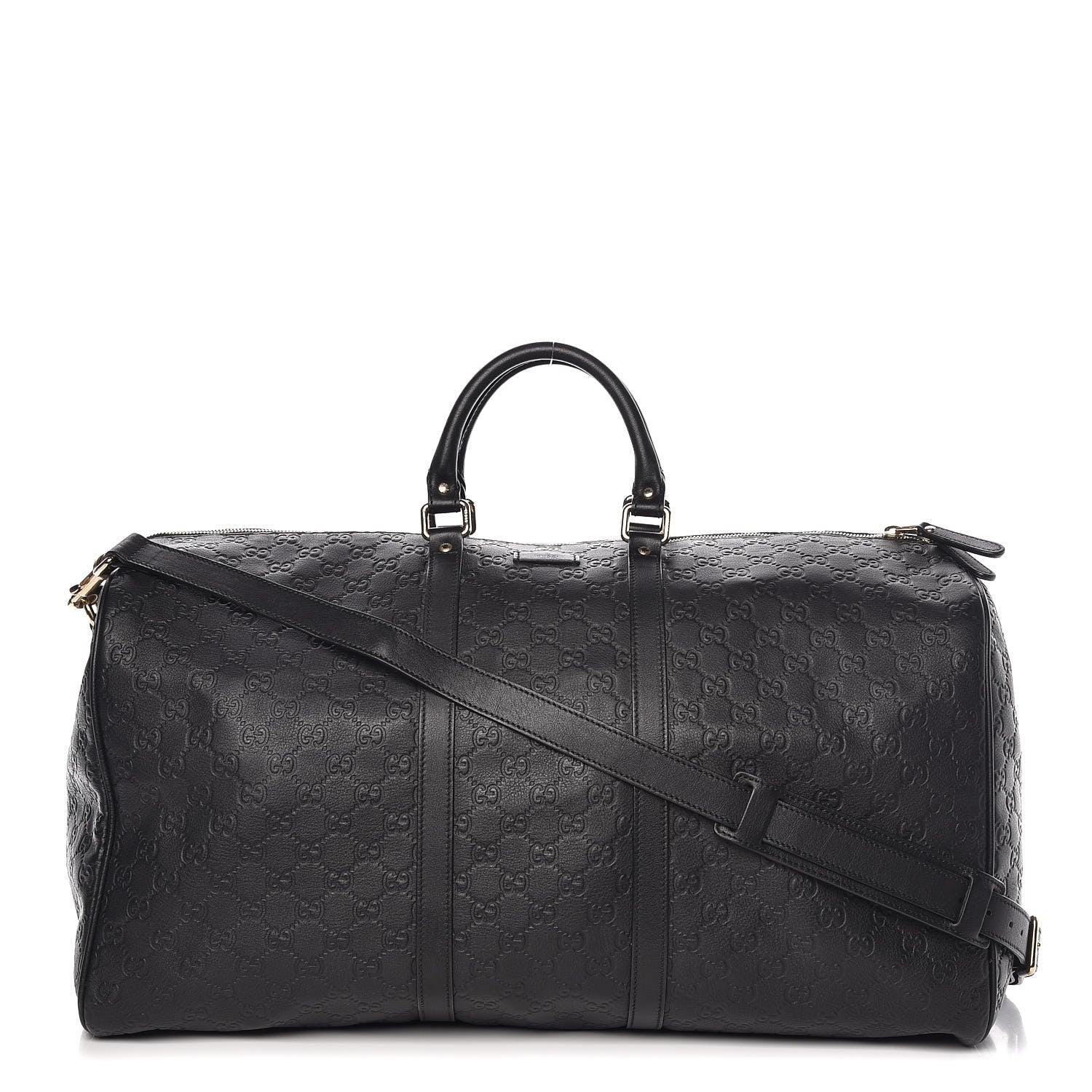 Gucci Caro Leather Top Handle Shoulder Bag