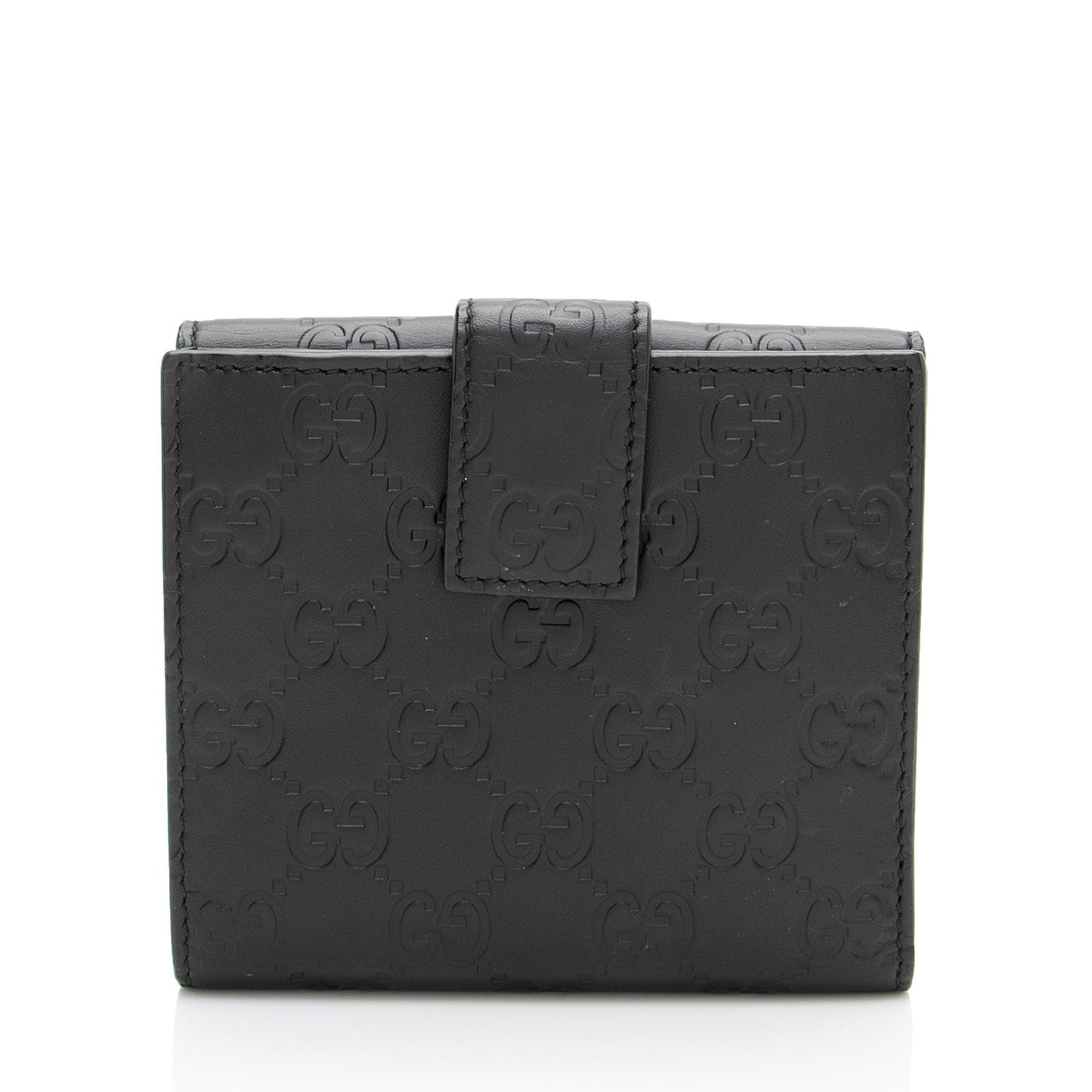 Gucci Guccissima Bow Signature French Wallet