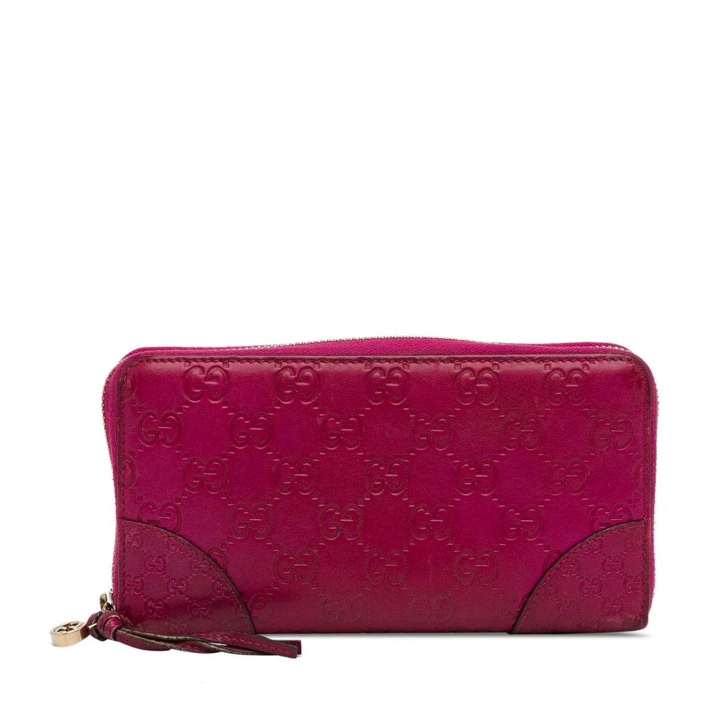 Gucci Guccissima Bree Zip Around Long Wallet (SHG-3NpvV4)