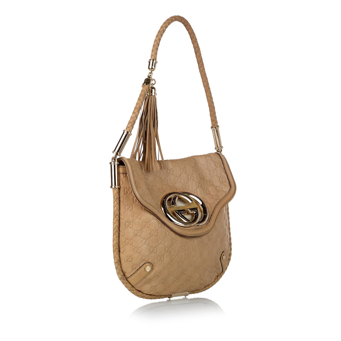 Gucci Guccissima Britt Shoulder Bag (SHG-30682)