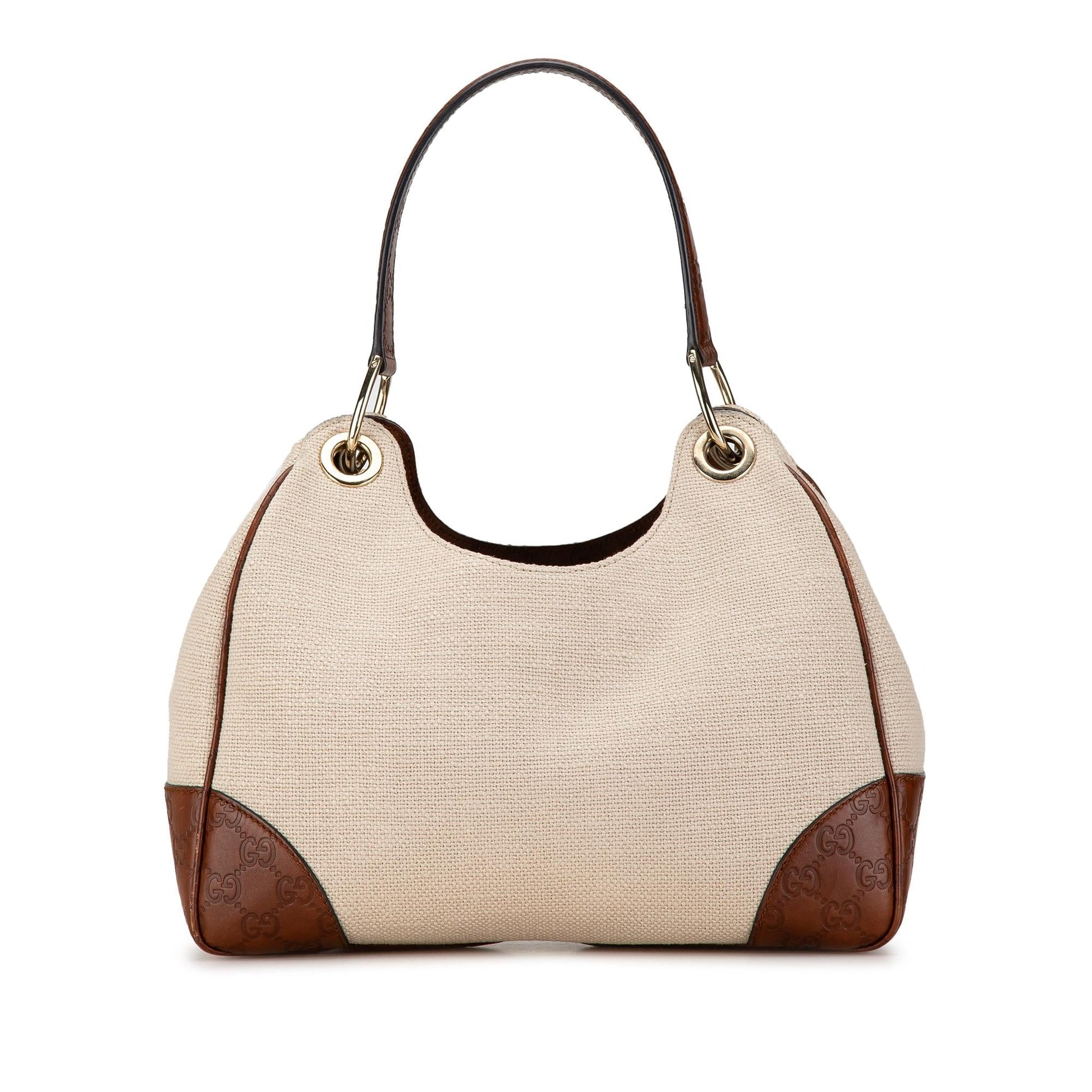 Gucci Guccissima Canvas Tote Bag (SHG-PHppqi)