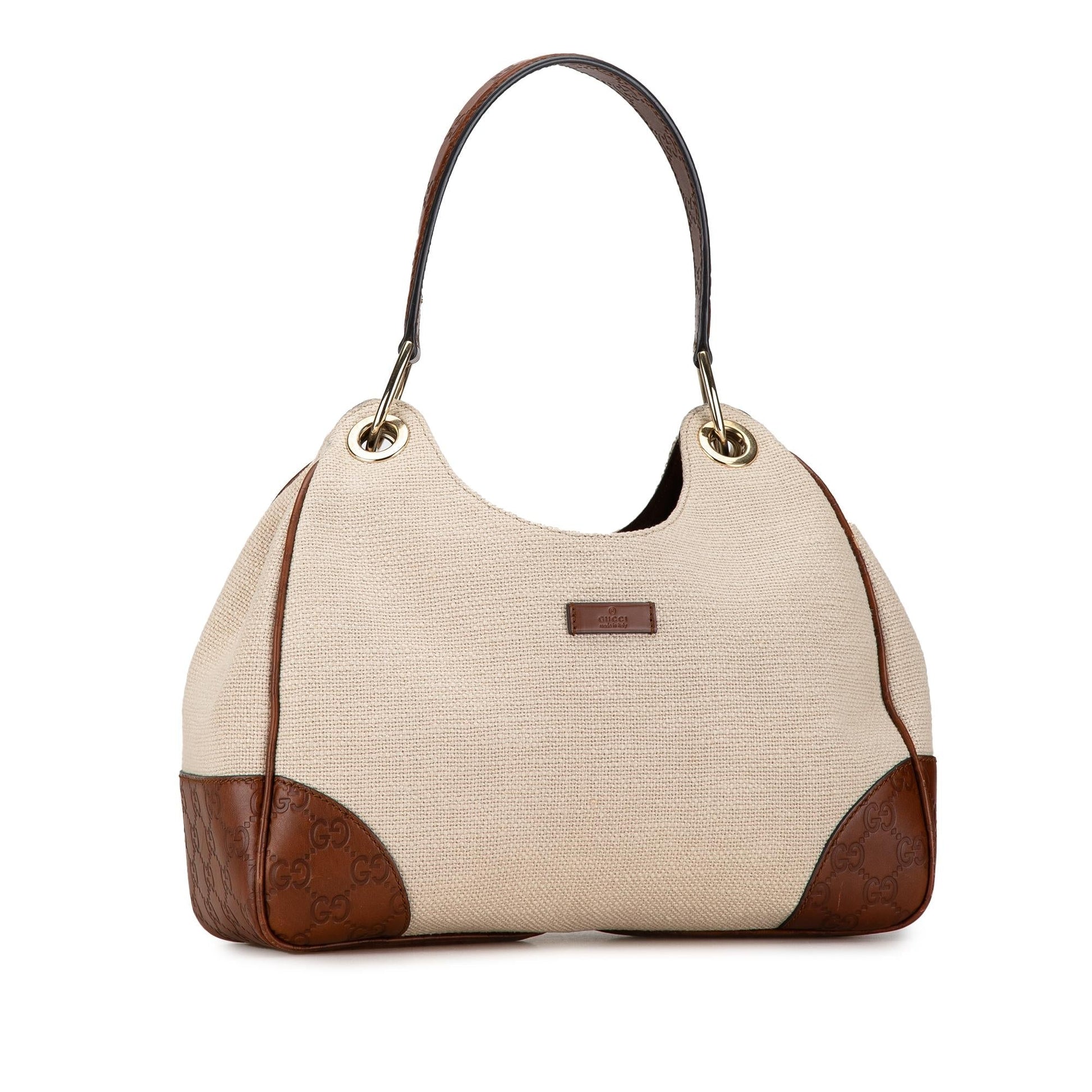 Gucci Guccissima Canvas Tote Bag (SHG-PHppqi)