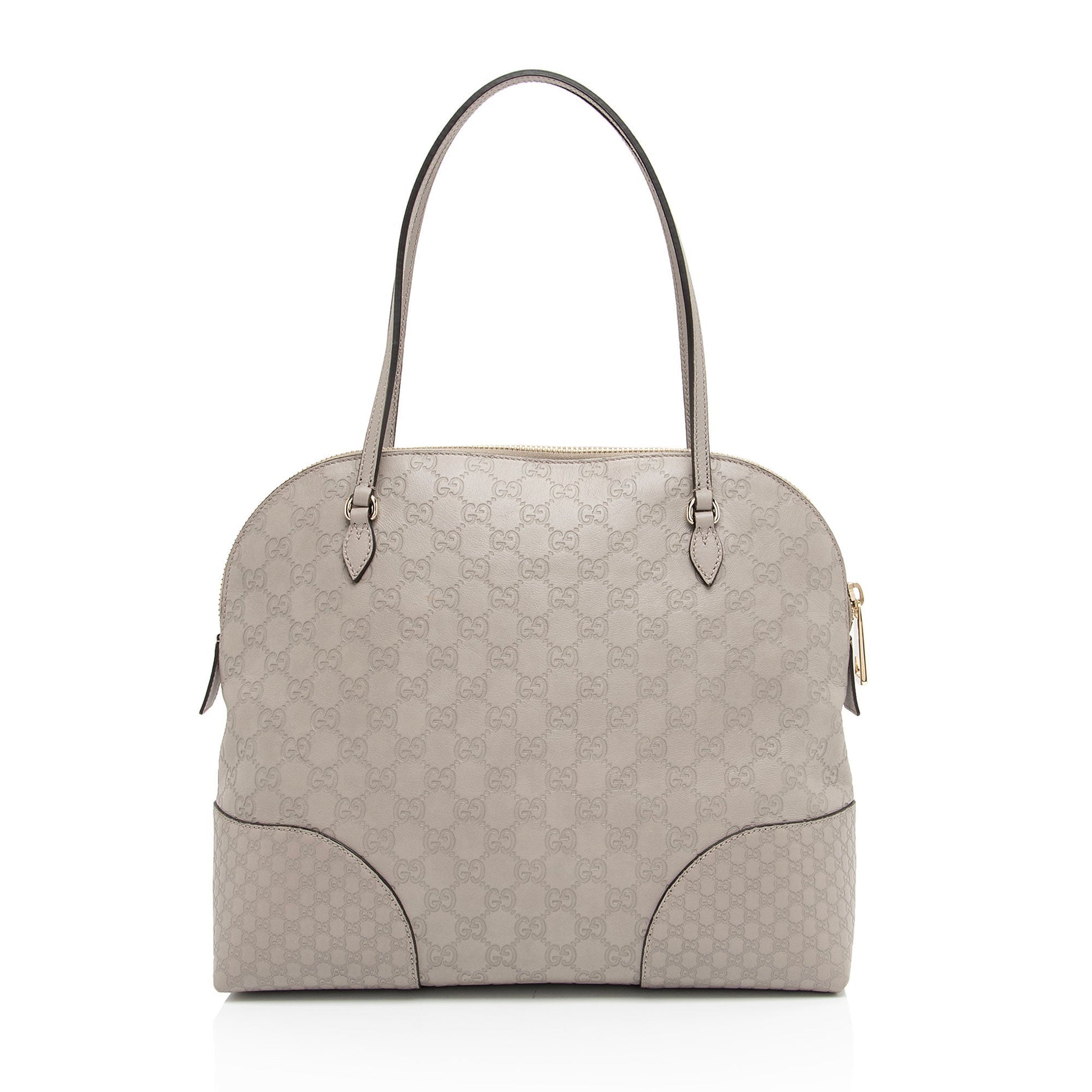 Gucci Leather Canvas Shoulder Bag