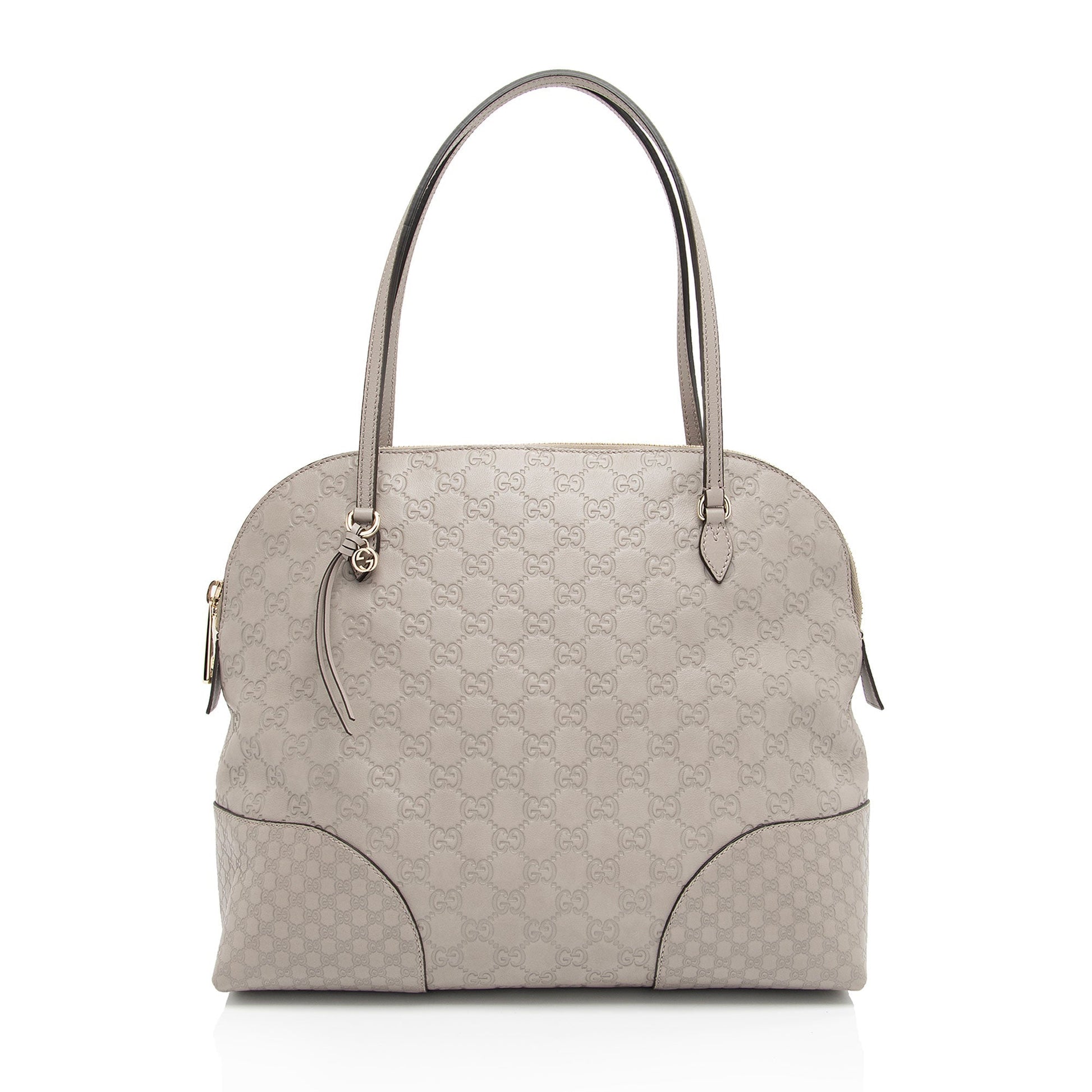 Gucci Leather Canvas Shoulder Bag