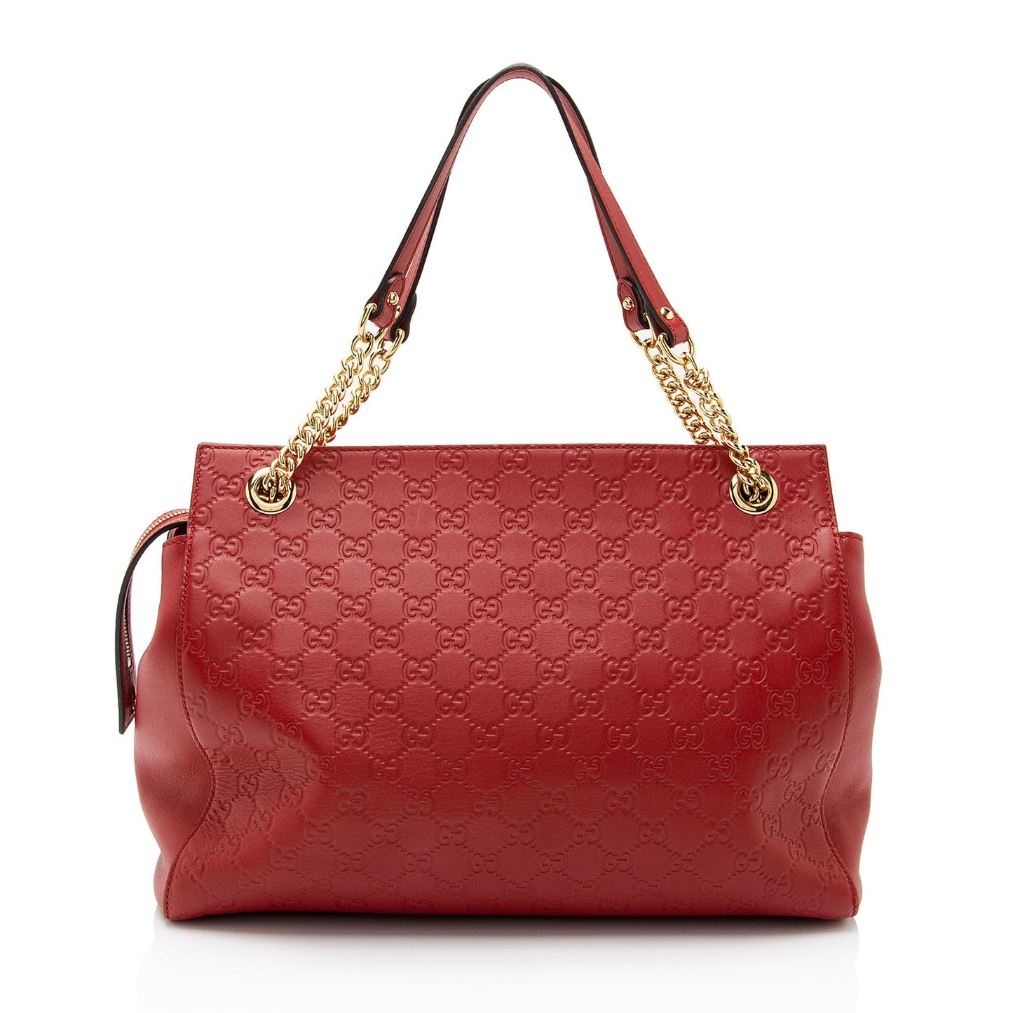 Gucci Chain Leather Shoulder Bag