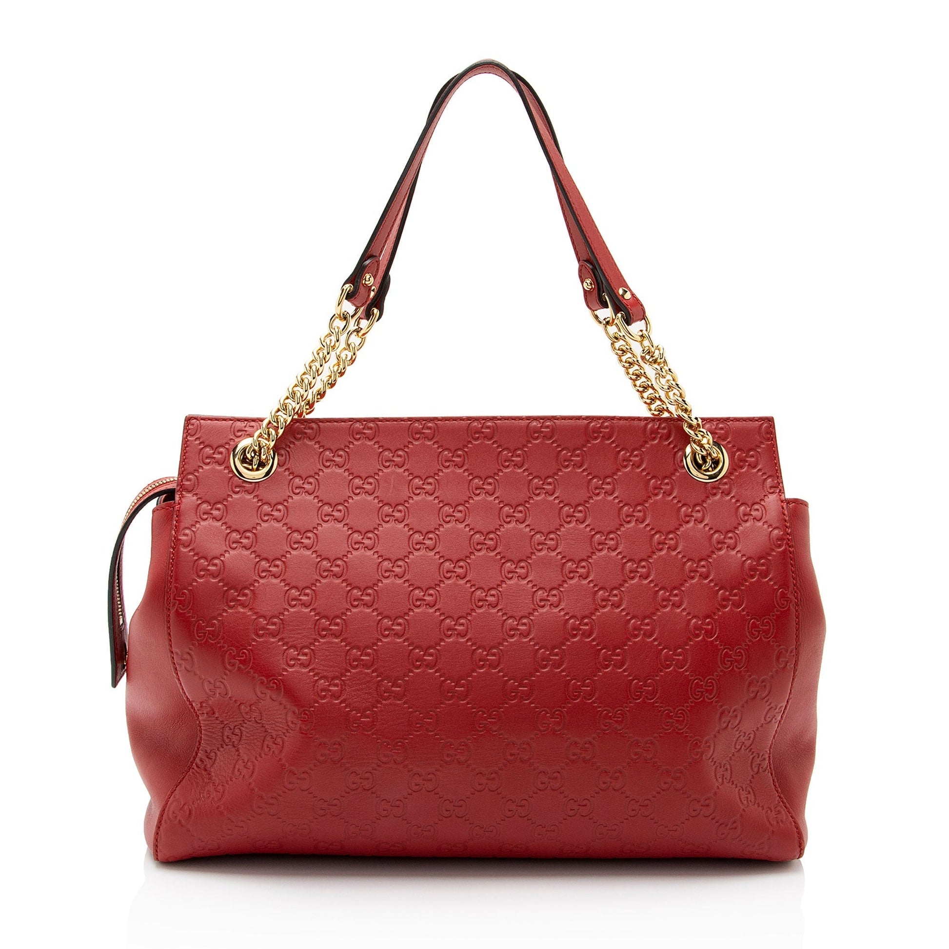 Gucci Chain Leather Shoulder Bag