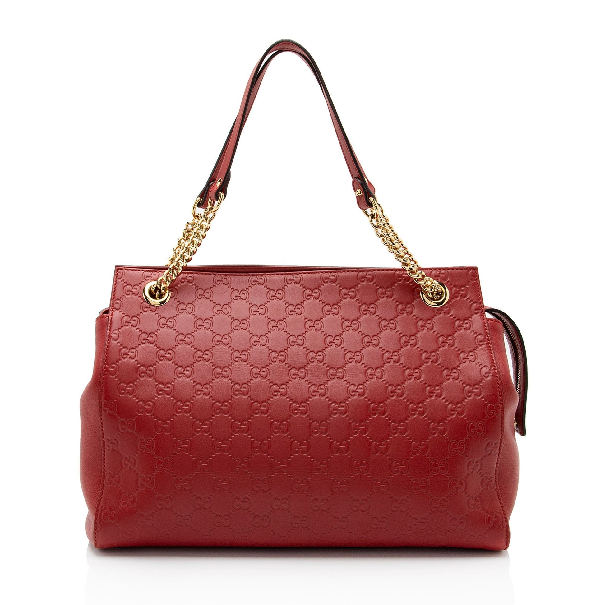 Gucci Chain Leather Shoulder Bag