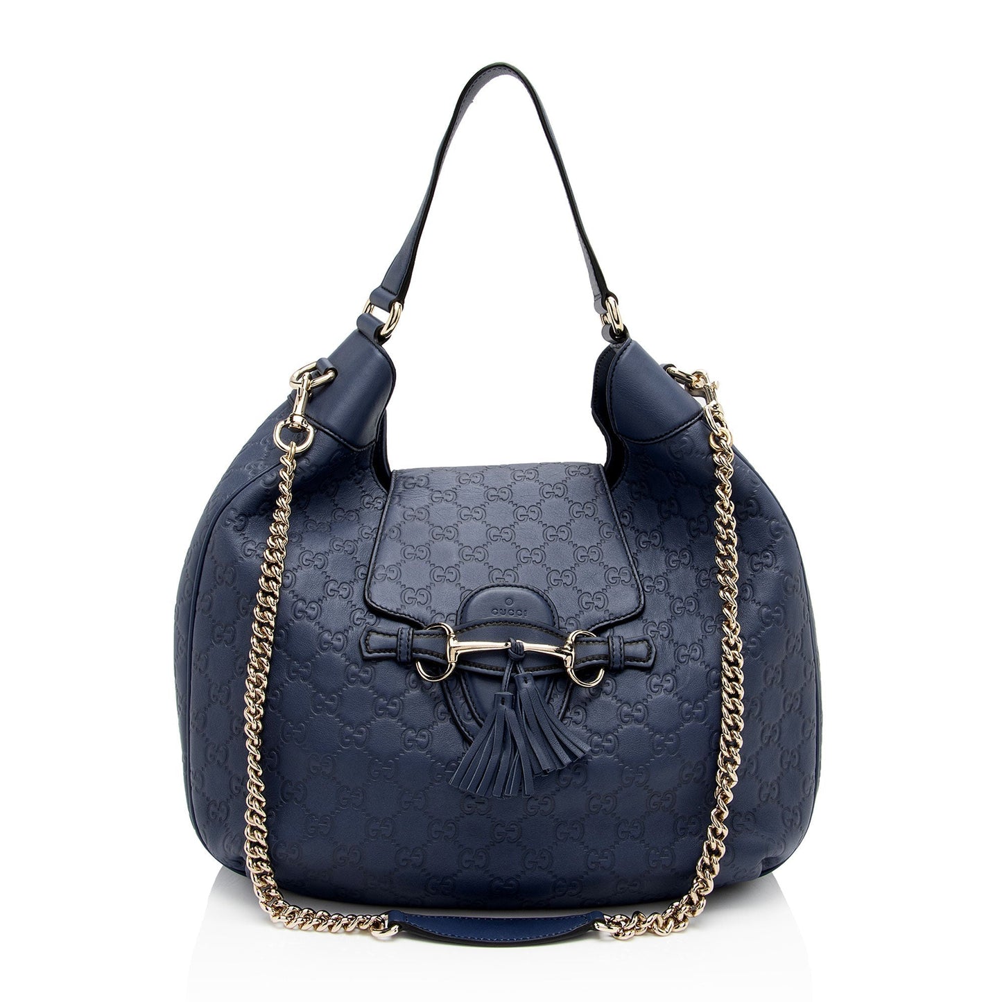 Gucci Leather Canvas Shoulder Bag