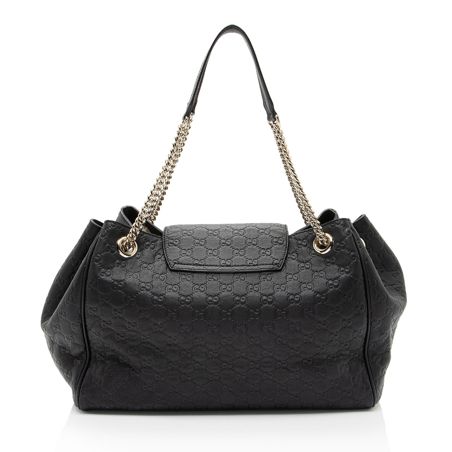 Gucci Leather Canvas Shoulder Bag