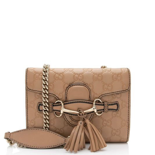 Gucci Leather Mini Crossbody
