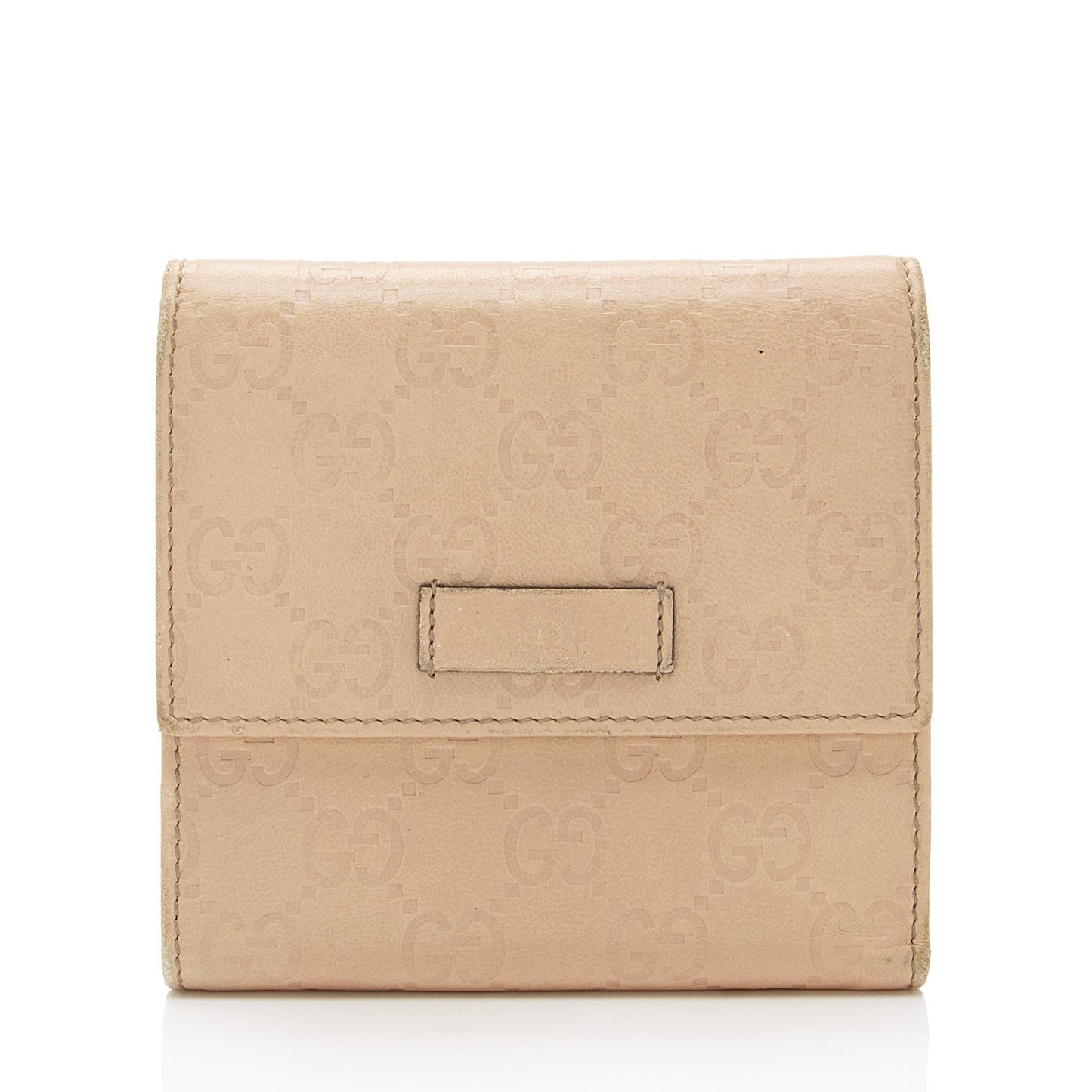 Gucci Guccissima Leather French  Wallet (SHF-yJv3Nt)