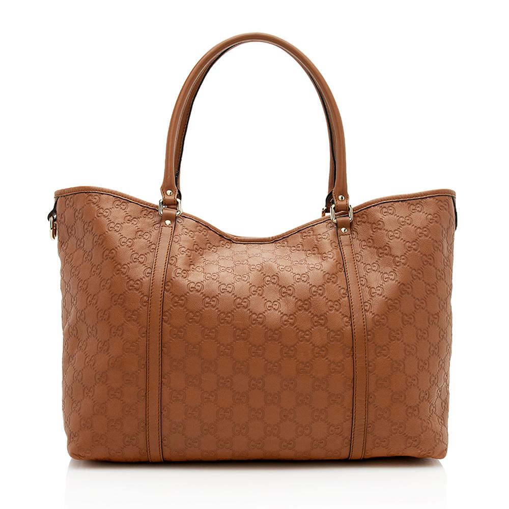 Gucci Guccissima Leather Tote Style 7