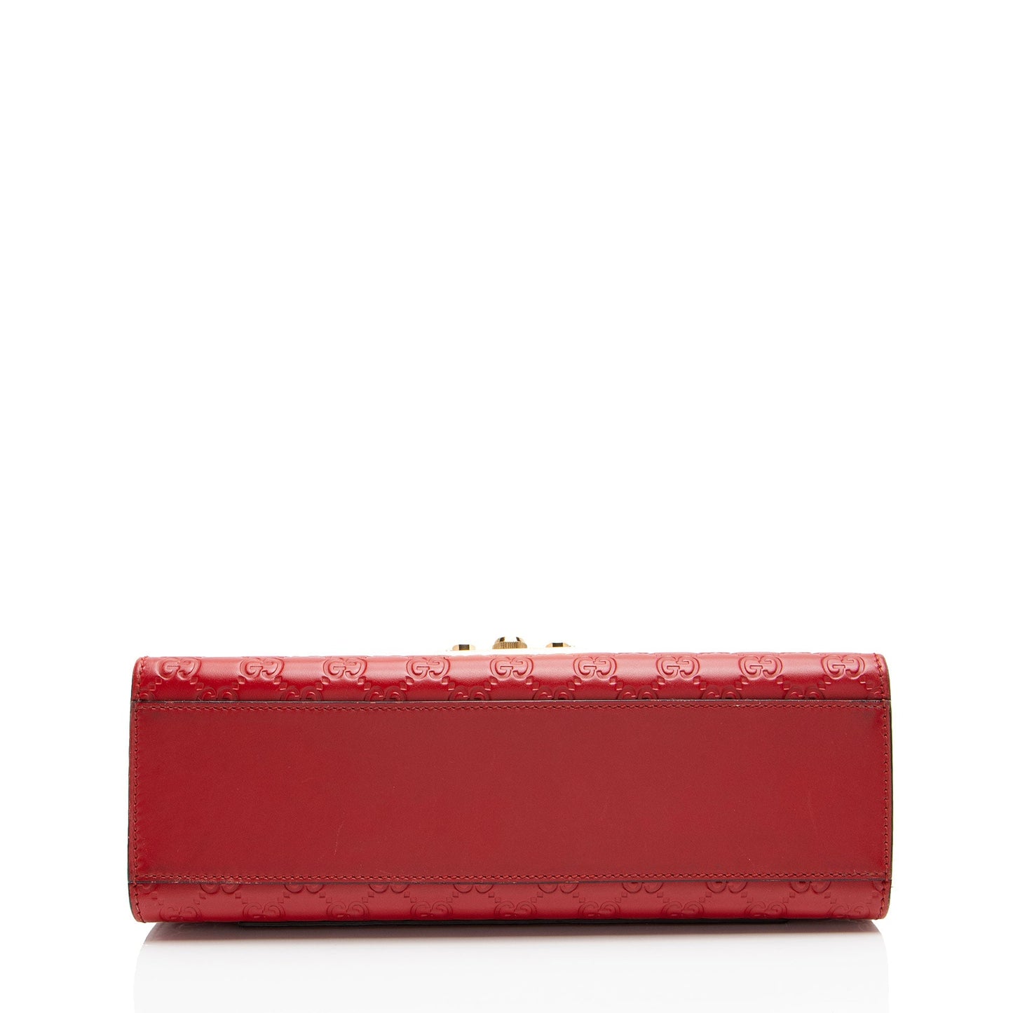 Gucci Guccissima Leather Padlock Medium Shoulder Bag (SHF-83LvCg)