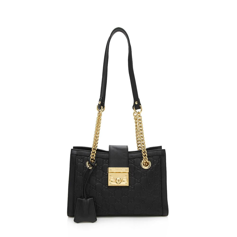 Gucci Guccissima Leather Monogram Tote Style 5