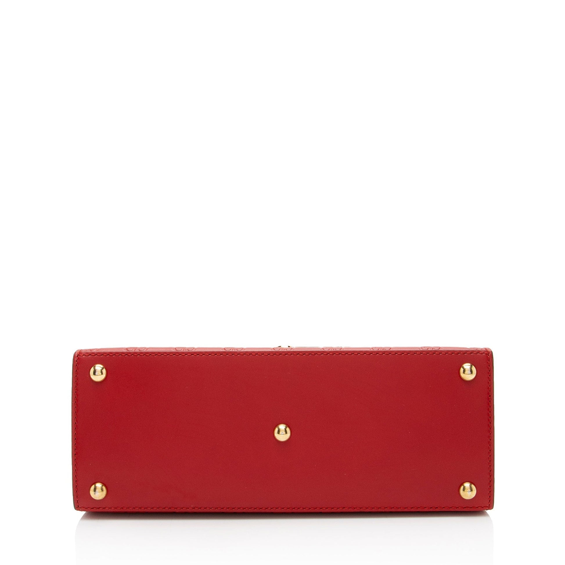 Gucci Leather Top Handle Shoulder Bag