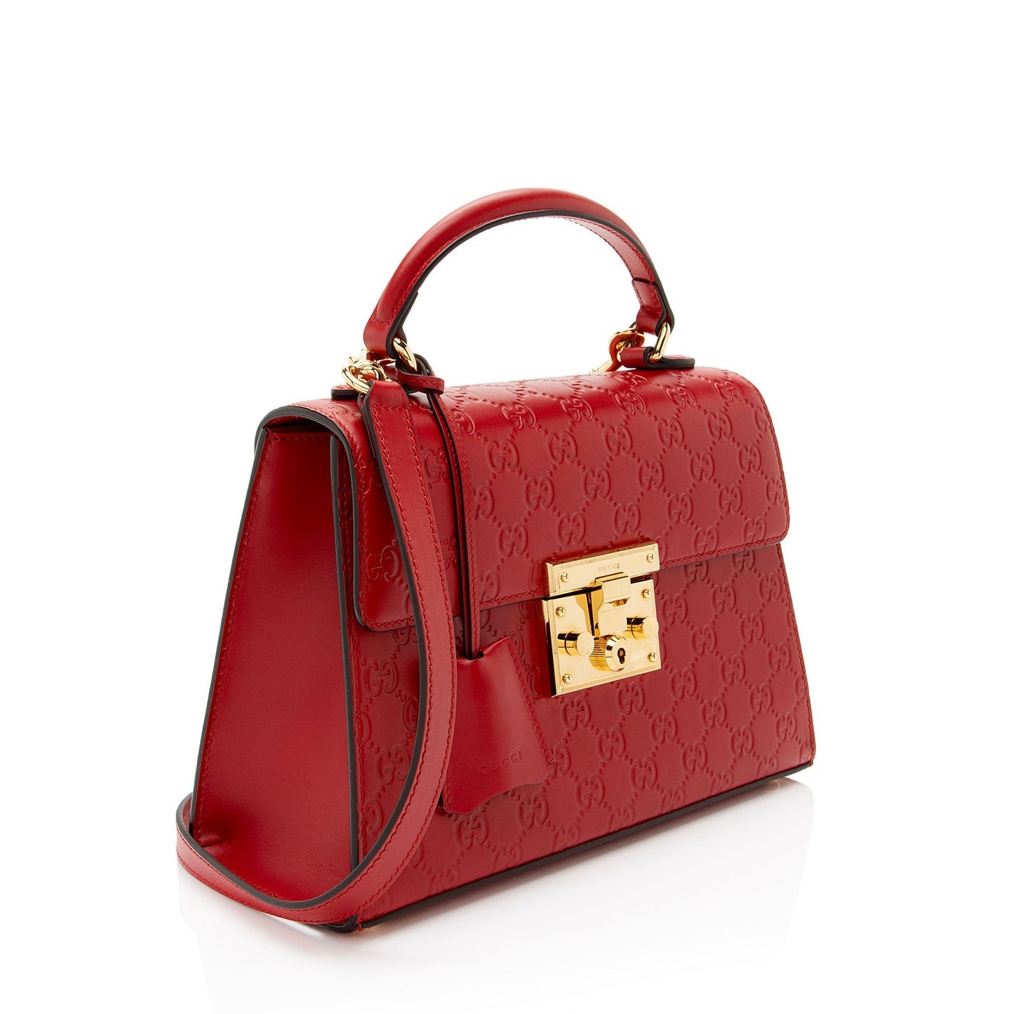 Gucci Leather Top Handle Shoulder Bag