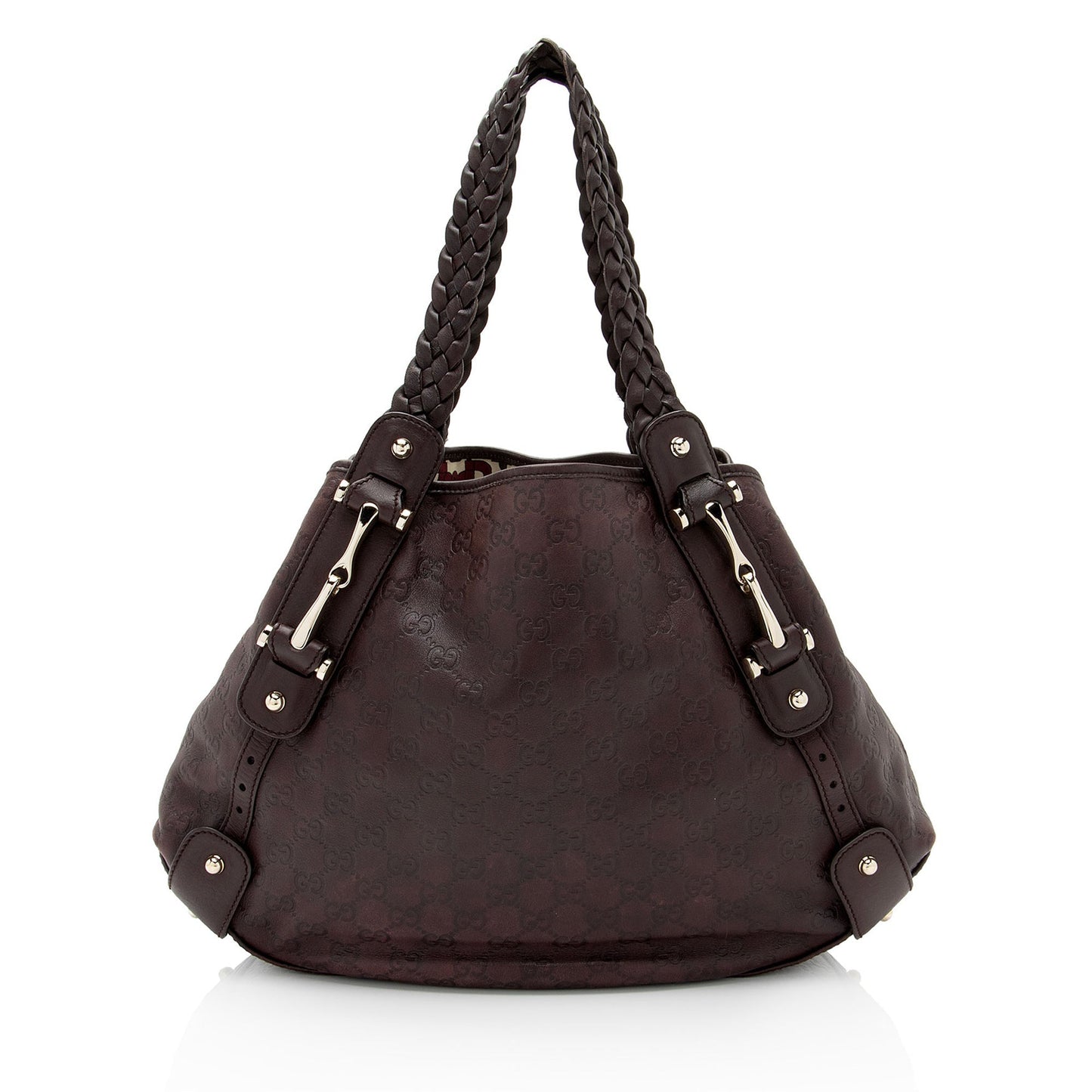 Gucci Guccissima Leather Pelham Medium Shoulder Bag (SHF-nM9nOS)