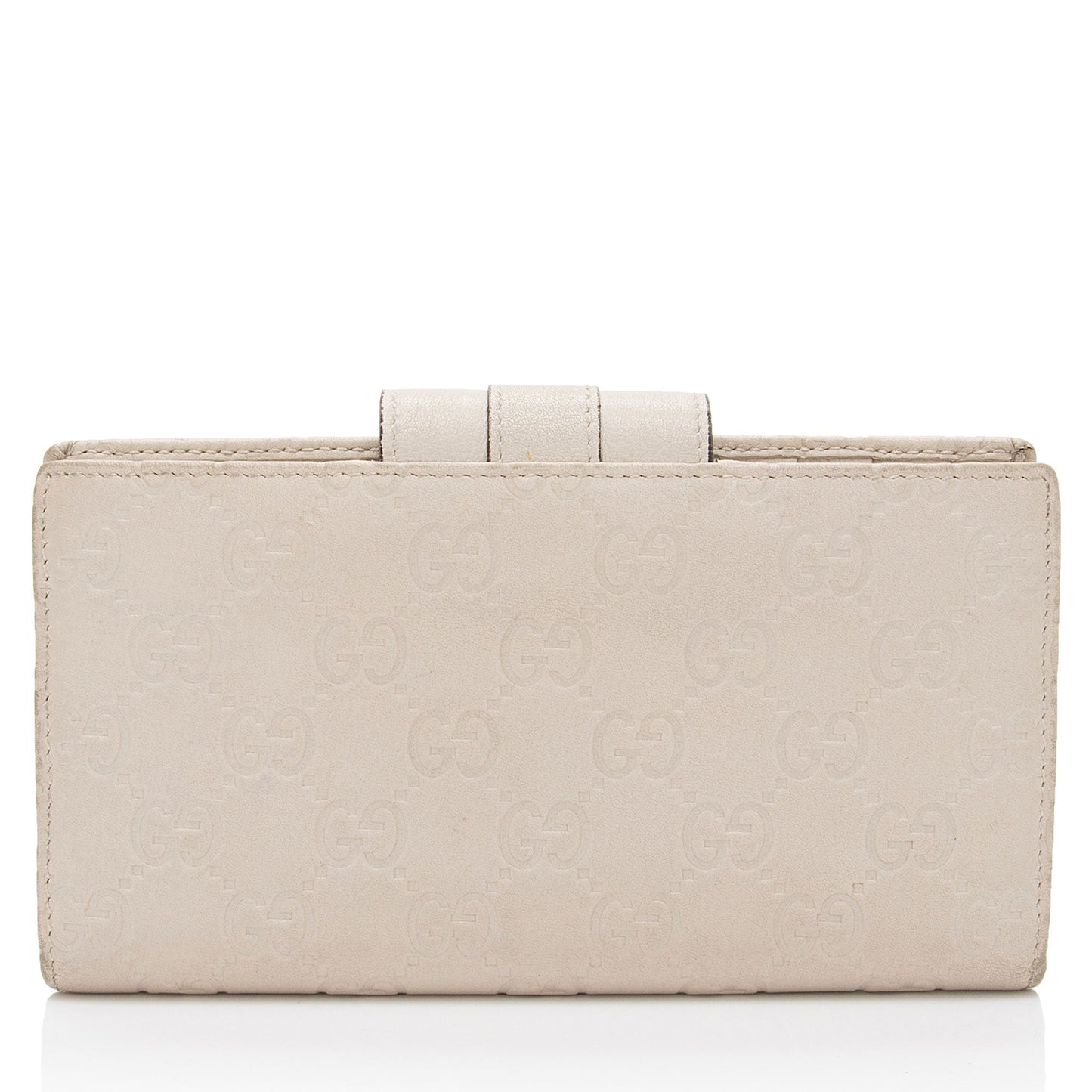 Gucci Guccissima Leather Script Wallet