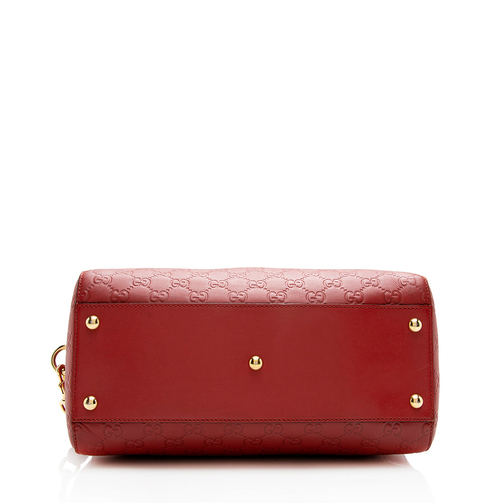 Gucci Guccissima Leather Boston Bag Style 3