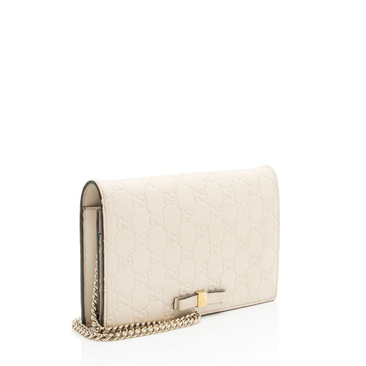 Gucci Chain Leather Crossbody
