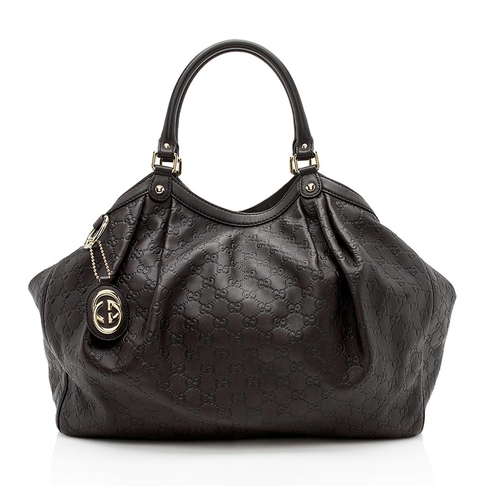 Gucci Guccissima Leather Tote Style 4