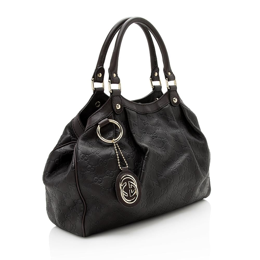 Gucci Guccissima Leather Tote Style 6