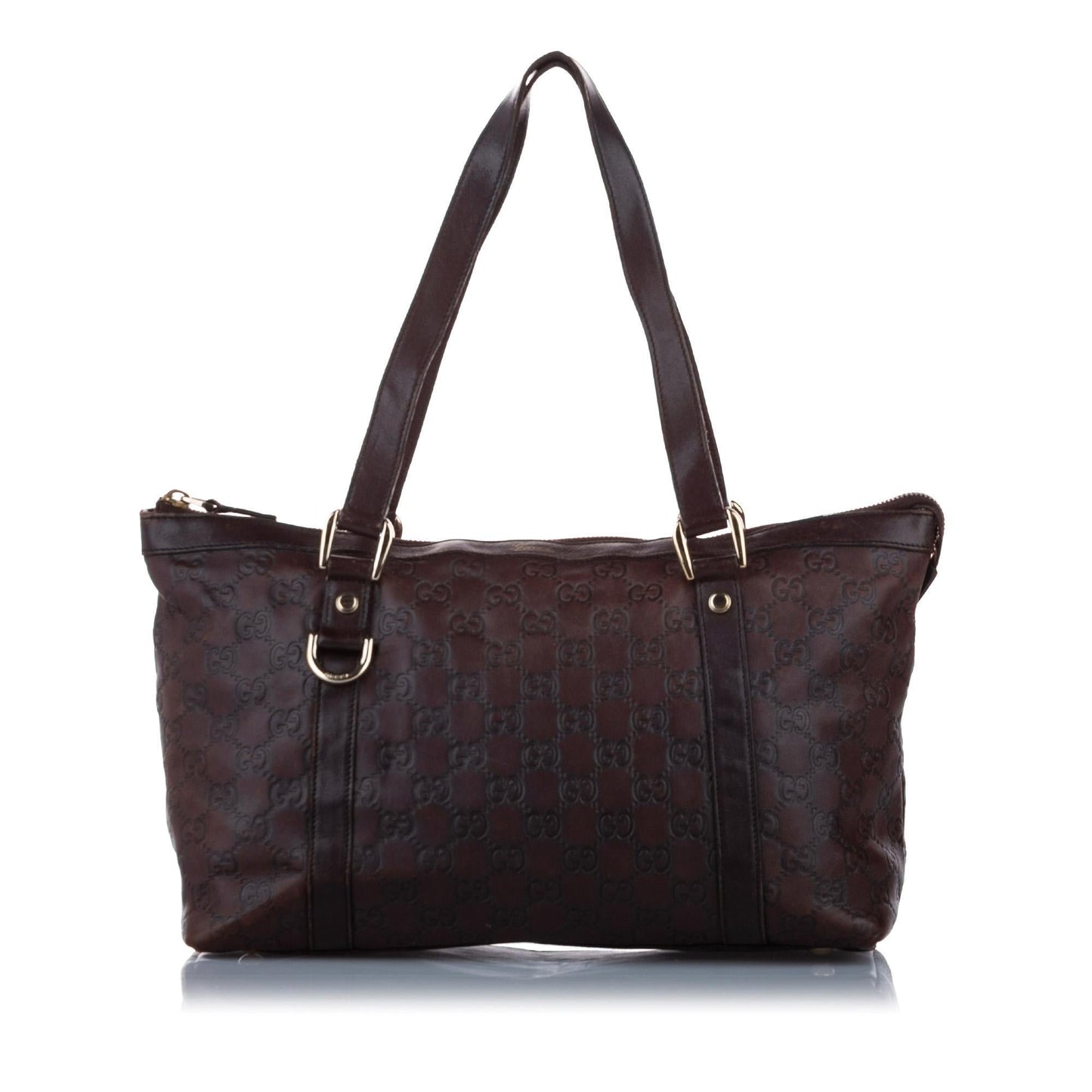 Gucci Guccissima Leather Monogram Tote Style 4
