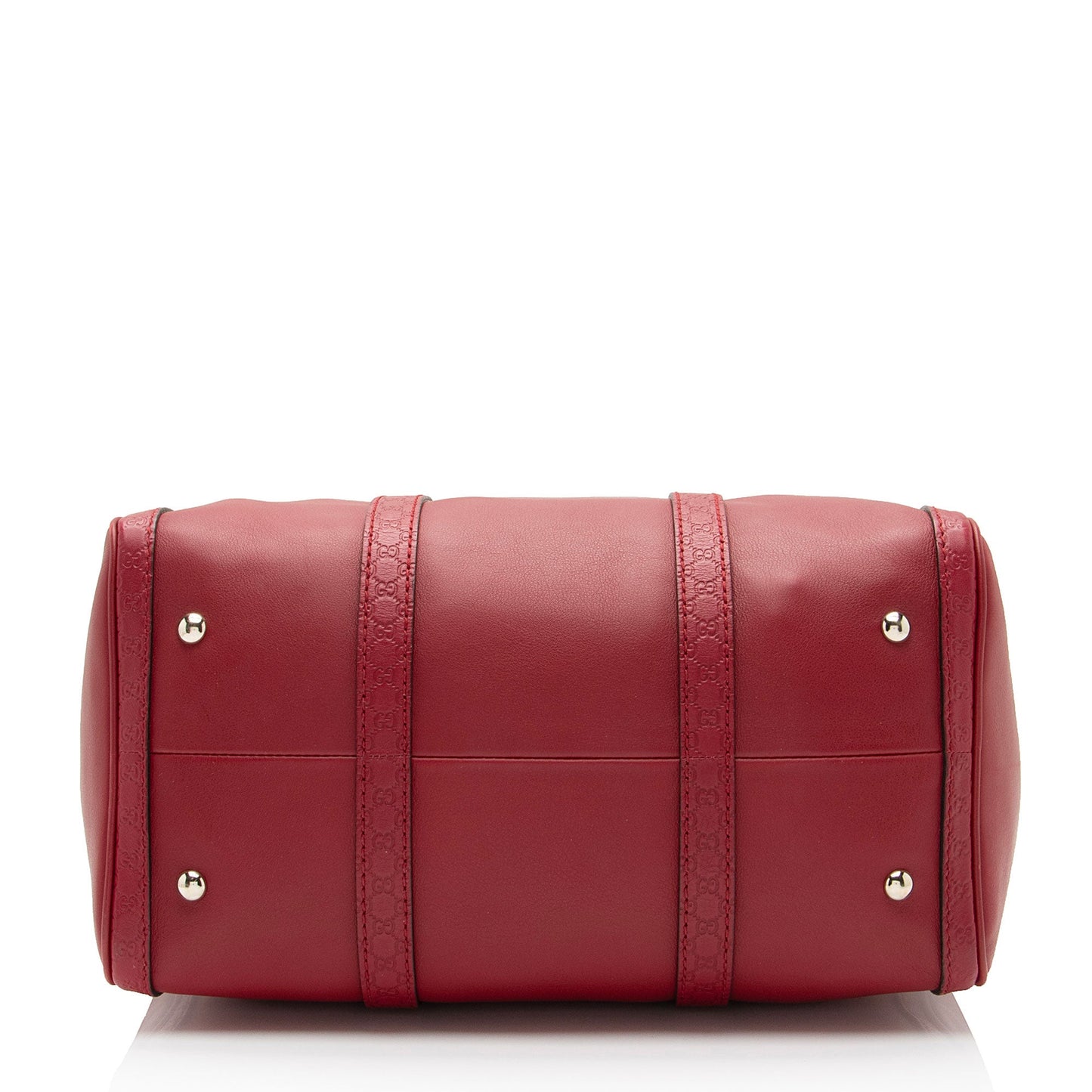 Gucci Leather Canvas Shoulder Bag