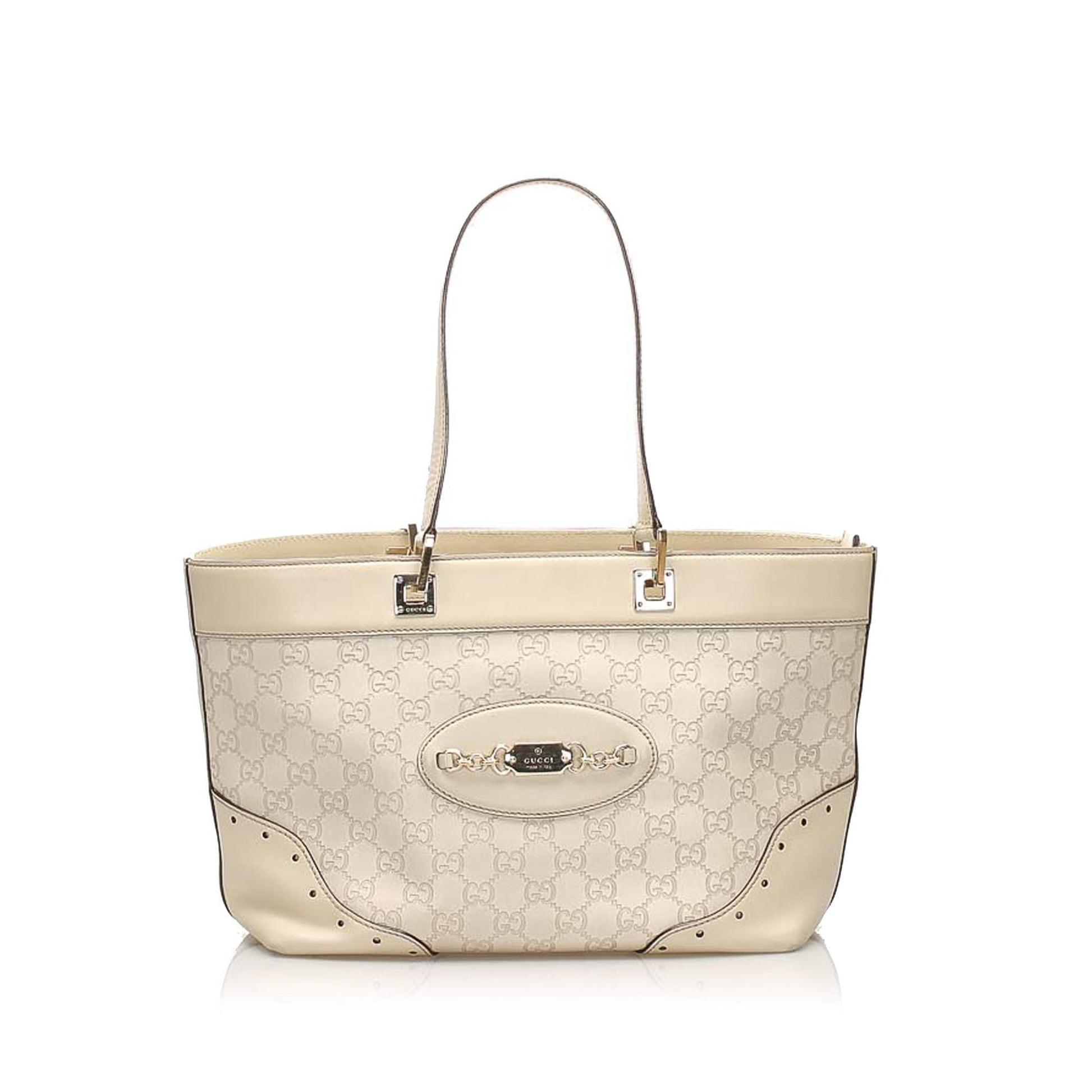 Gucci Guccissima Leather Tote Style 9