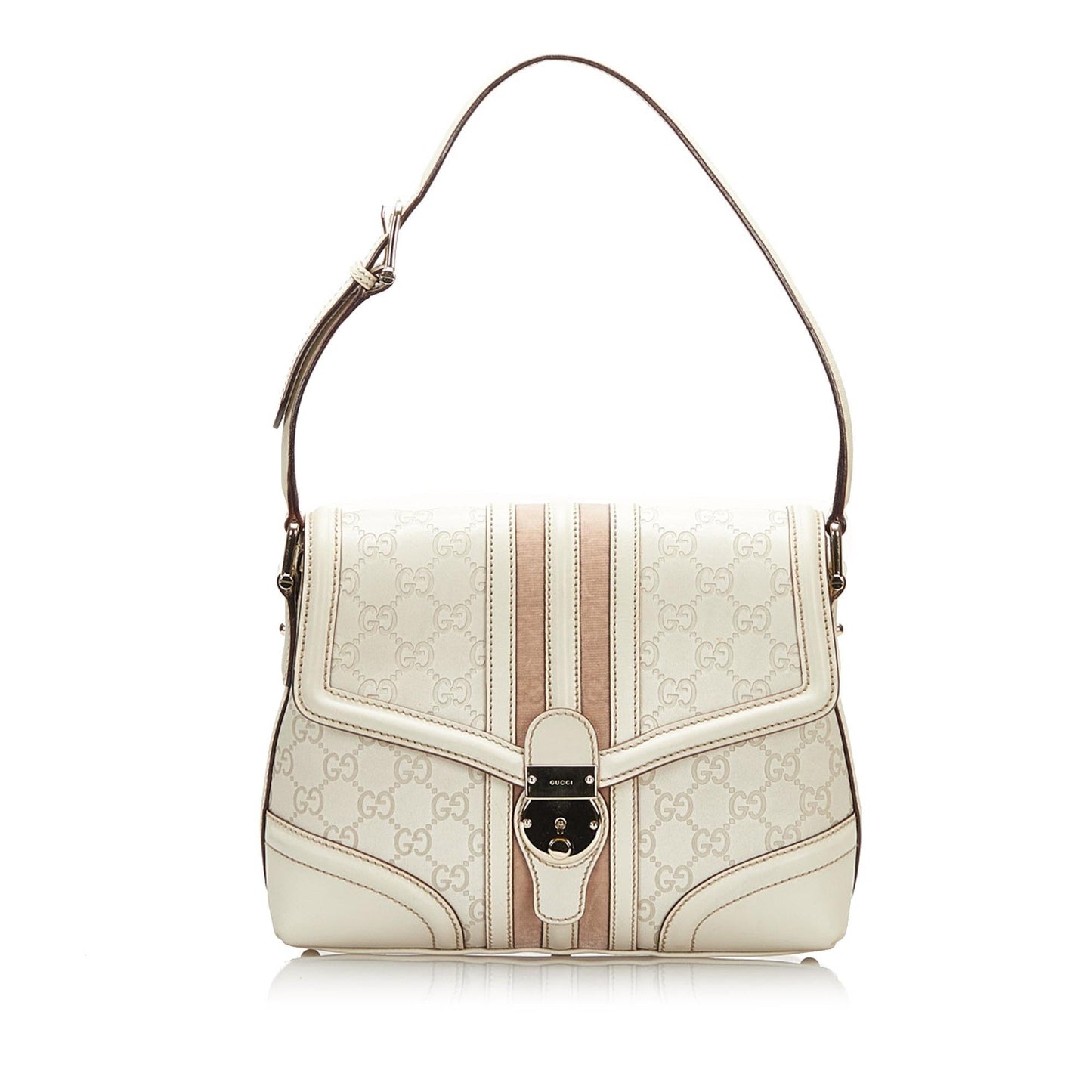 Gucci Guccissima Treasure Shoulder Bag (SHG-35192)