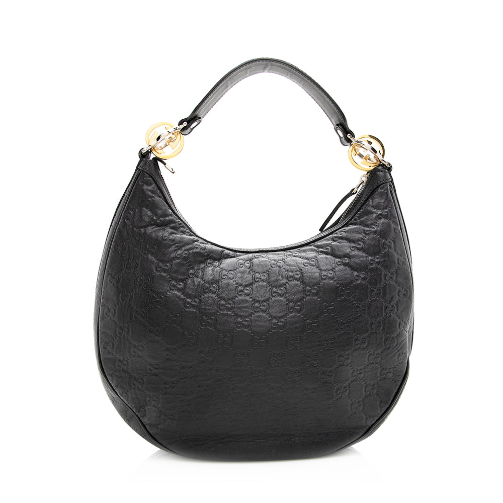 Gucci Guccissima Twins Medium Hobo (SHF-20269)