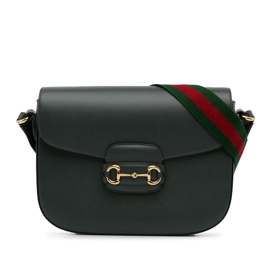 Gucci Horsebit 1955 Web Crossbody (SHG-M4xfij)