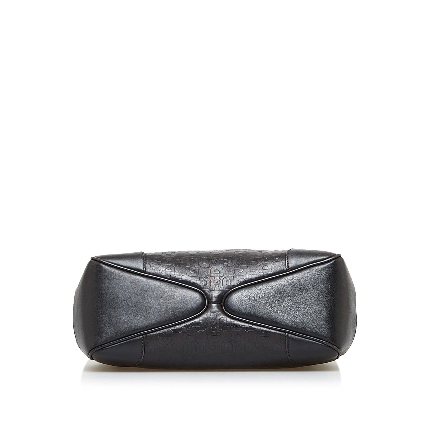 Gucci Horsebit Embossed Leather Shoulder Bag (SHG-96c9Qj)