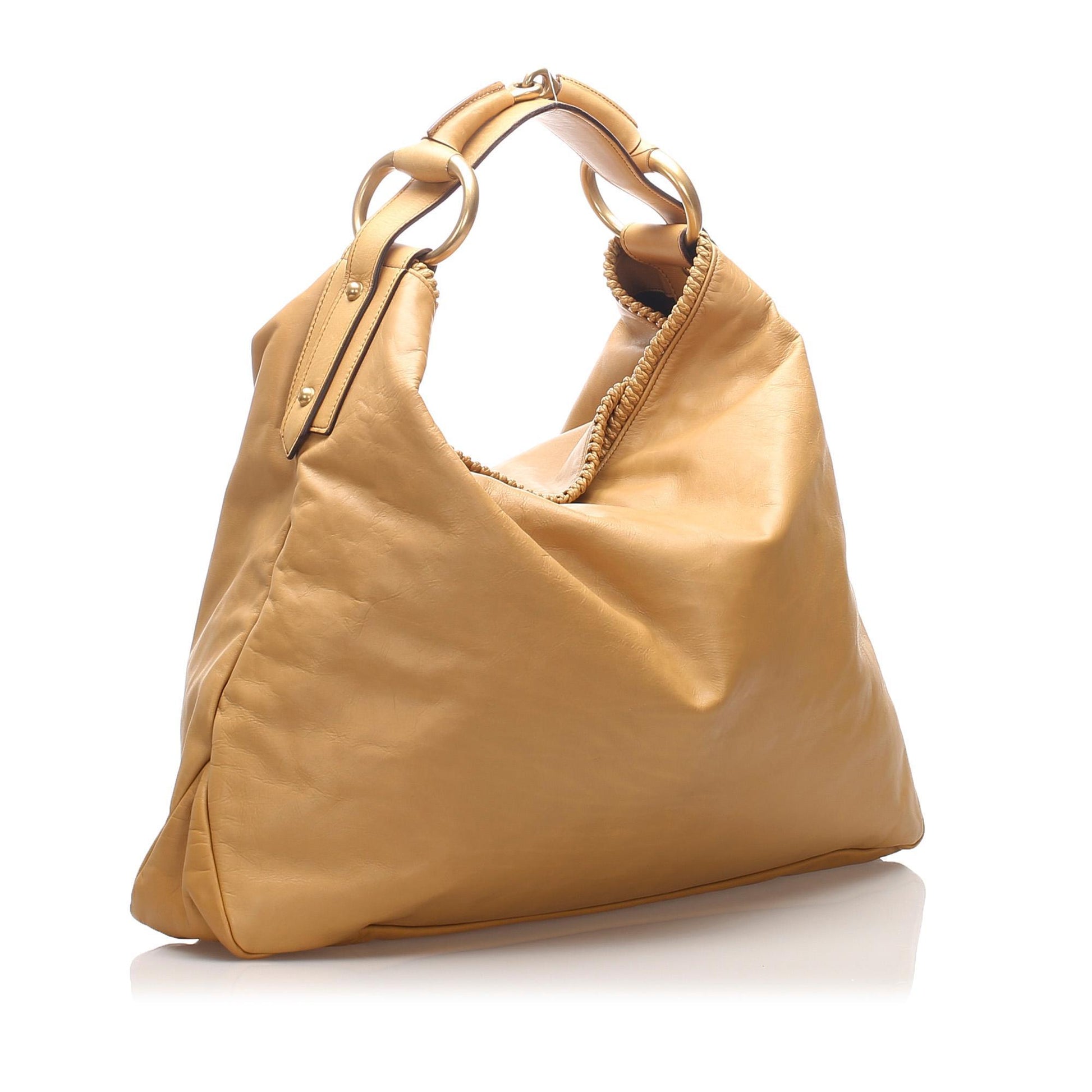 Gucci Horsebit Leather Tote Style 3