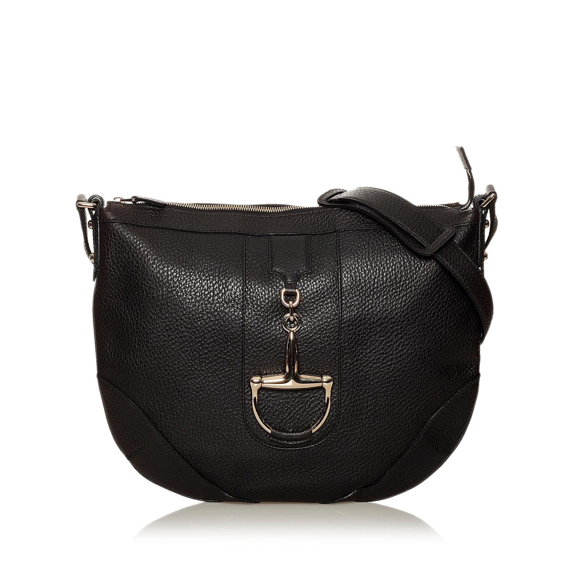 Gucci Horsebit Leather Crossbody Style 2