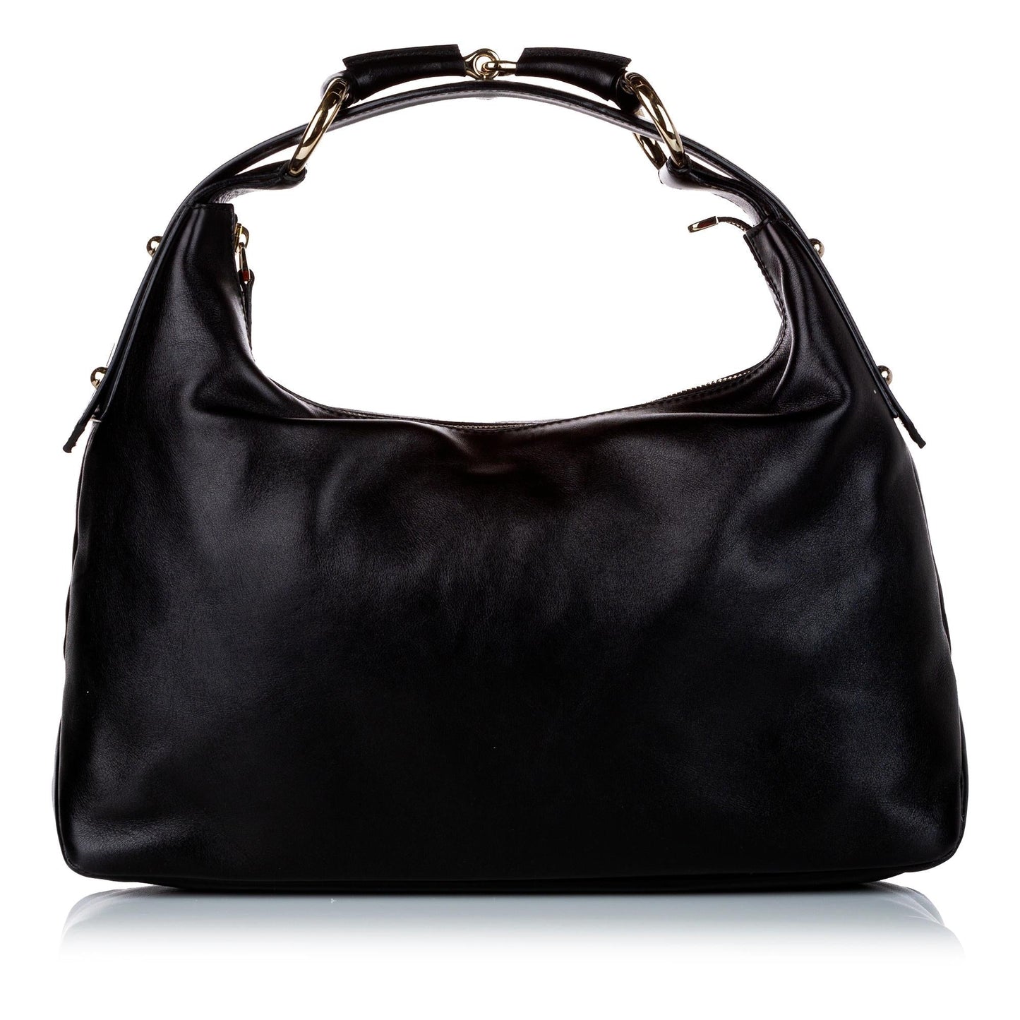Gucci Horsebit Leather Shoulder Bag (SHG-29308)