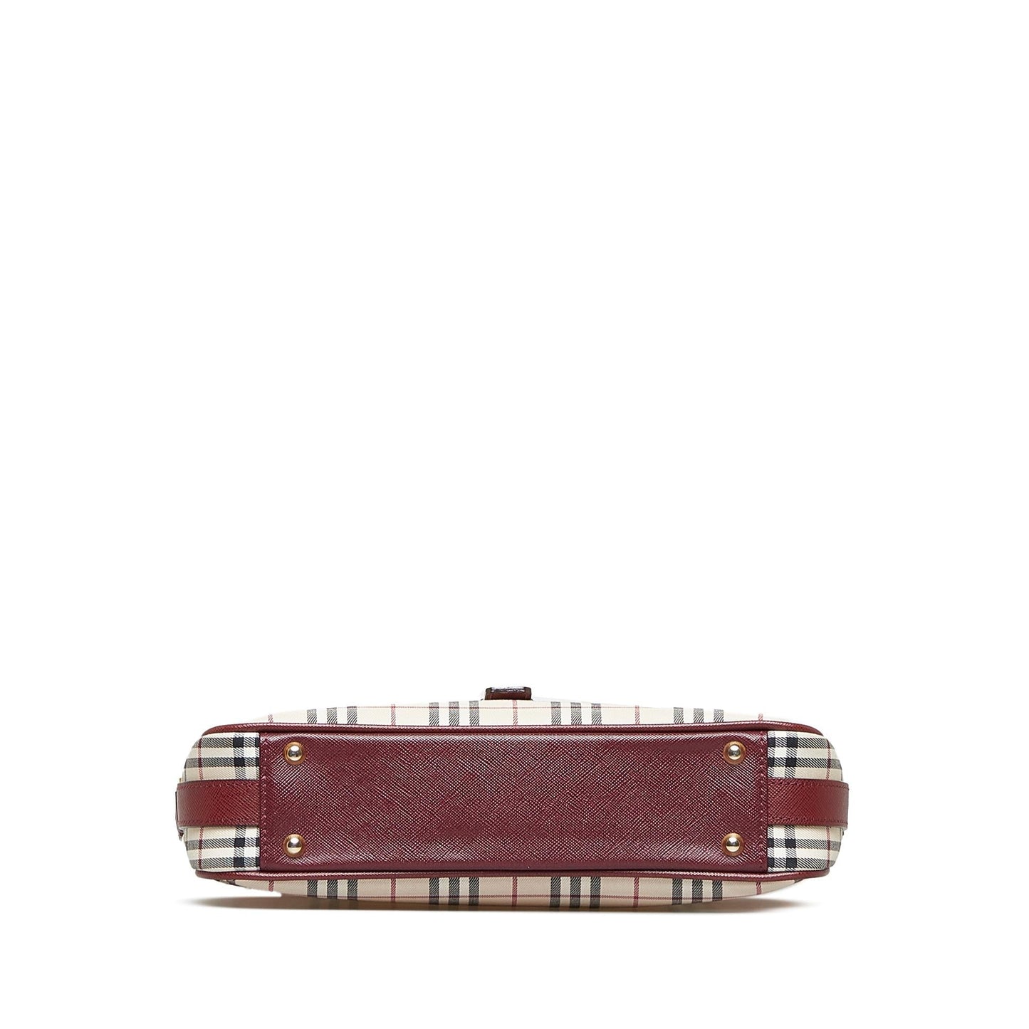 Gucci House Check Baguette (SHG-ZUqZln)