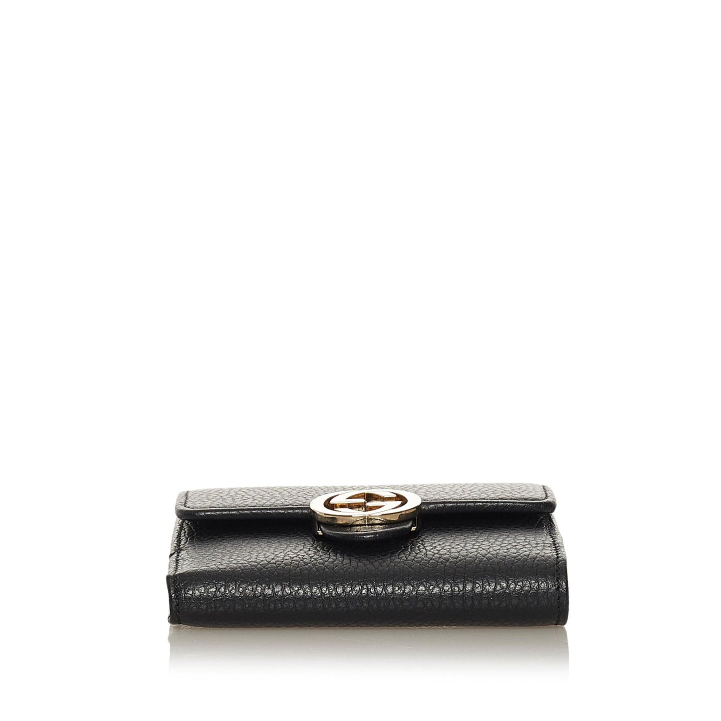 Gucci Interlocking G Leather Small Wallet (SHG-35037)