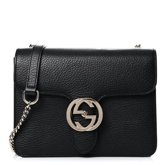 Gucci Caro Chain Leather Crossbody