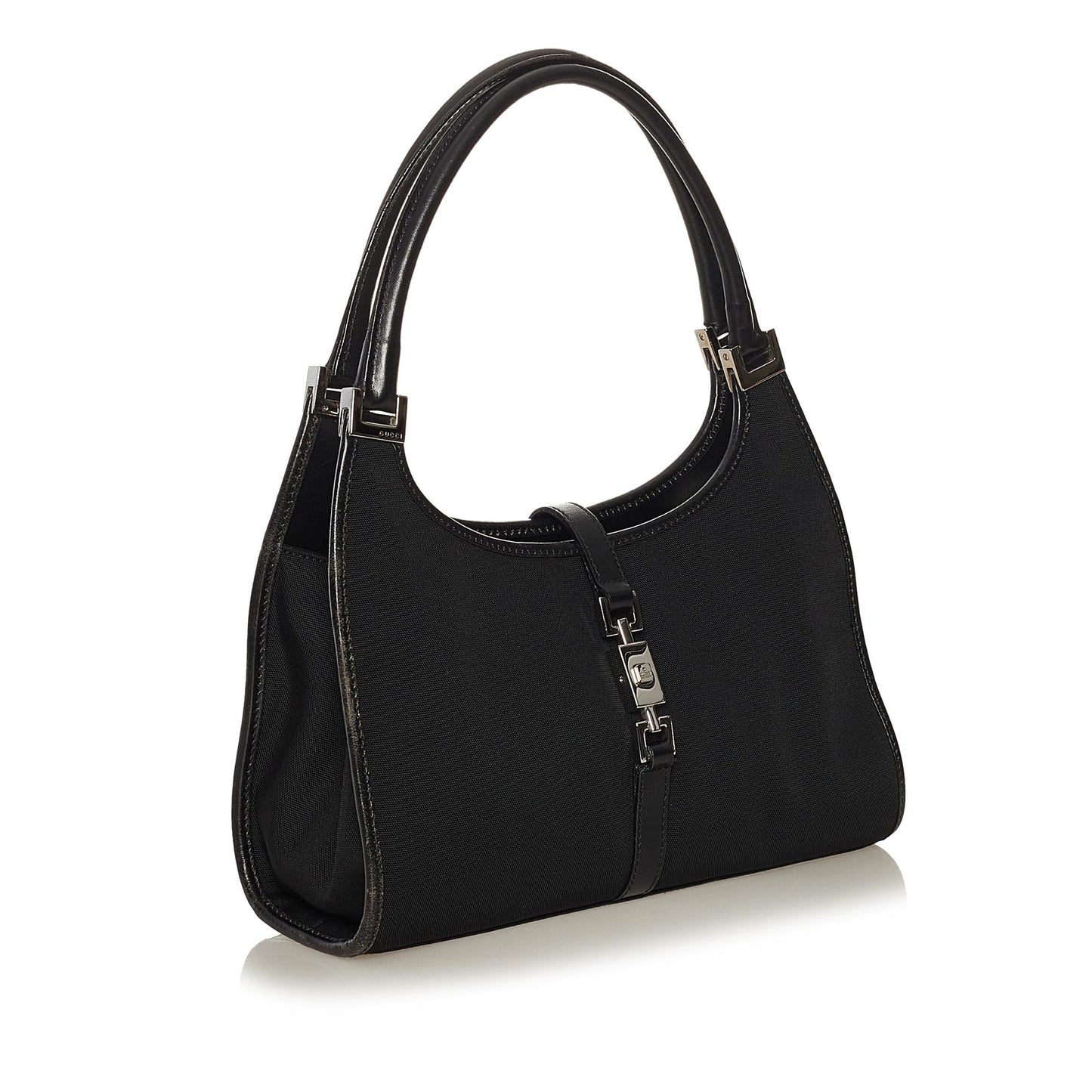 Gucci Jackie Canvas Handbag (SHG-34872)
