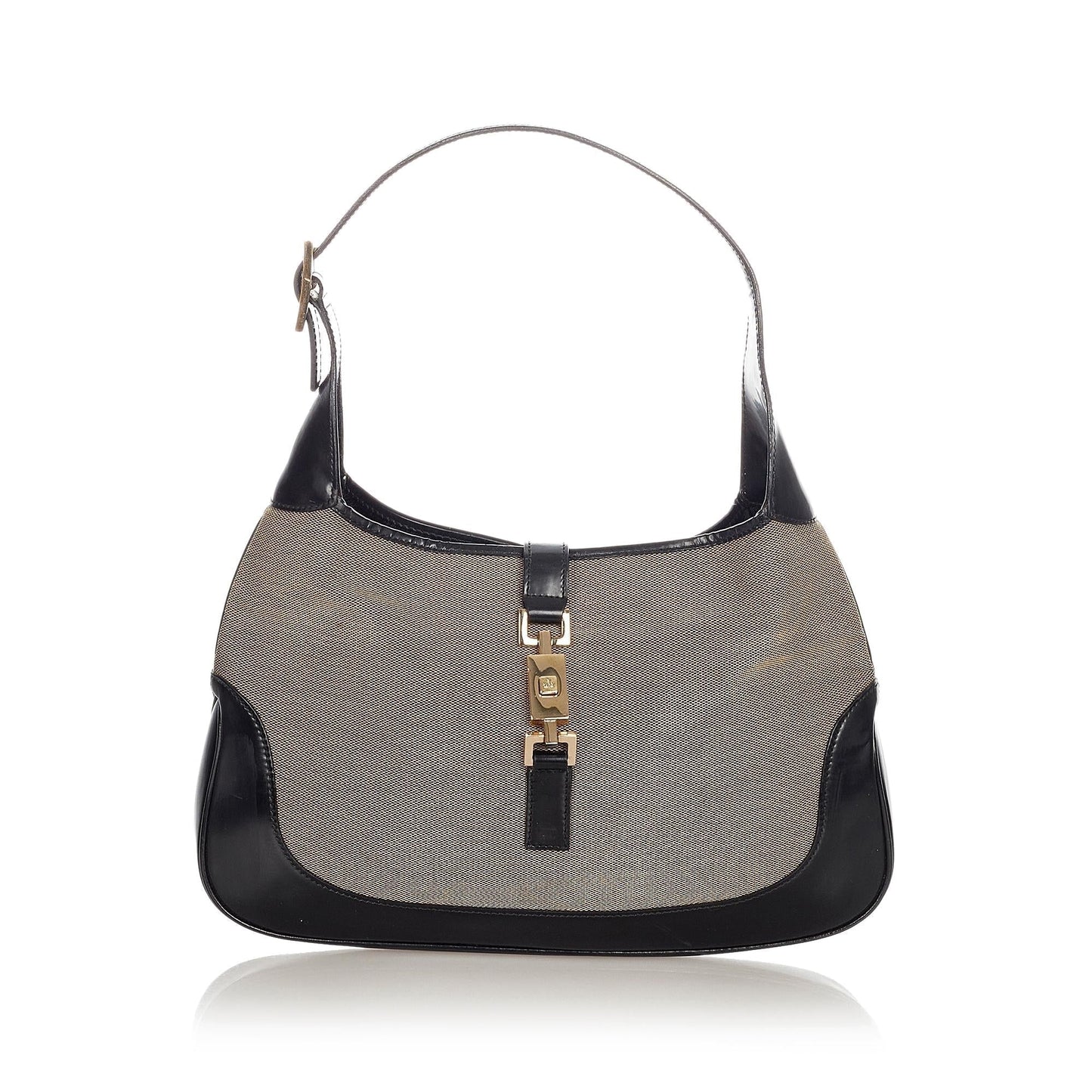 Gucci Jackie Canvas Shoulder Bag Style 4
